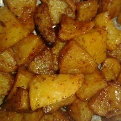 Yummy Fried potatoes A picture of Yummy Fried potatoes.