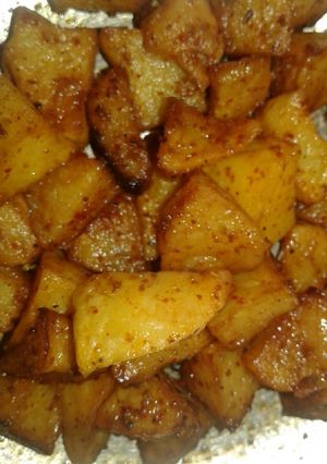 A picture of Yummy Fried potatoes.