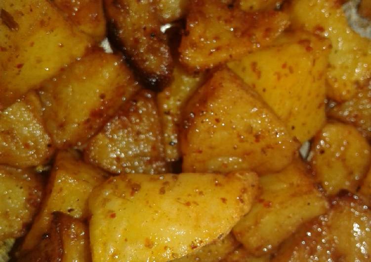 Recipe of Award-winning Yummy Fried potatoes