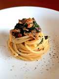 Spaghetti with Smoked Herring Marinated in Lemon 🍋