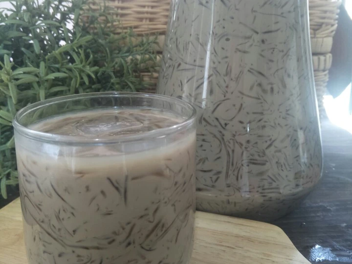 Langkah Mudah untuk Membikin Resep Es Cappucino Cincau yang Menggugah Selera Anti Ribet, Uenak Banget