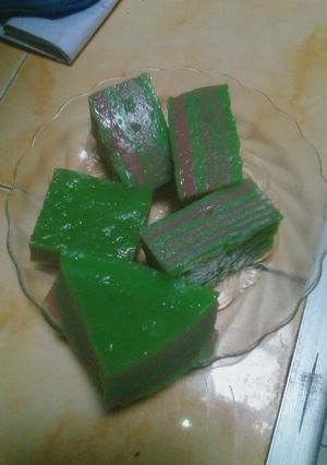 Foto resep Kue lapis tepung beras