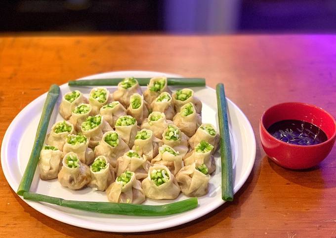 Hot and Cold Peking Duck Dumplings