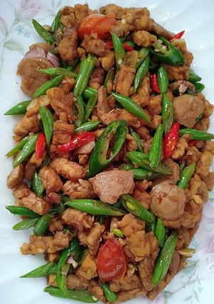 Foto resep Oseng Buncis Tempe Teriyaki