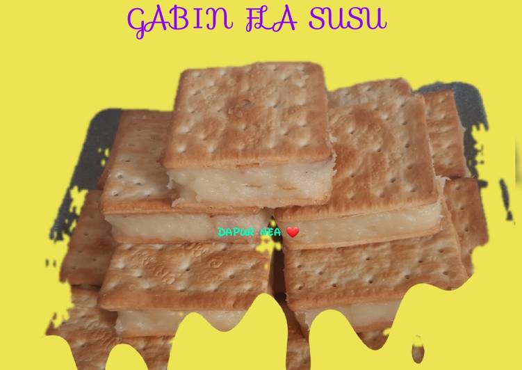 Cara Buat Gabin Fla susu Anti Gagal