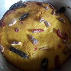A picture of Totapuri mango cake.