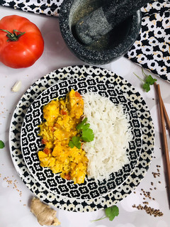 Indiai halas curry recept fotója