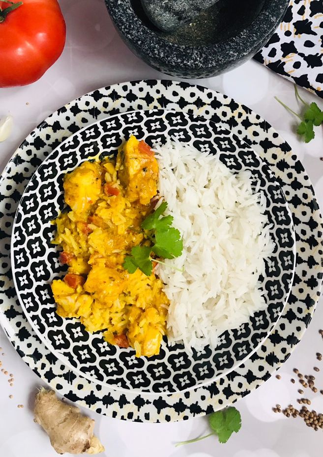 Indiai halas curry recept fotója