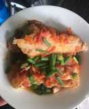 Cá điêu hồng sốt cà chua🥰🥰