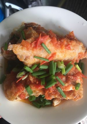 Hình của món Cá điêu hồng sốt cà chua🥰🥰.