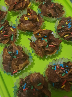 Foto resep Corn Flakes Chocolate Simple