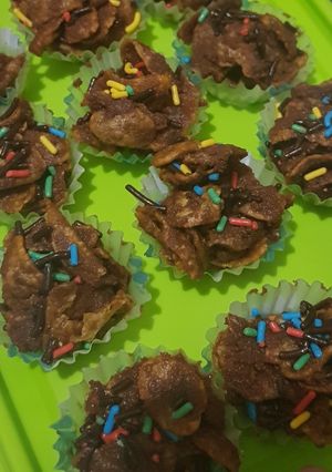 Foto resep Corn Flakes Chocolate Simple