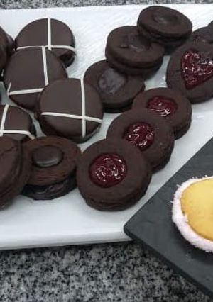Una foto de Galletitas tipo Tentación🍪🍫