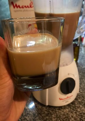 Una foto de Licor de crema casero