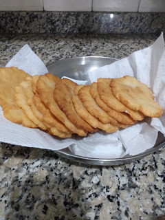 Una foto de Tortas fritas sin gluten