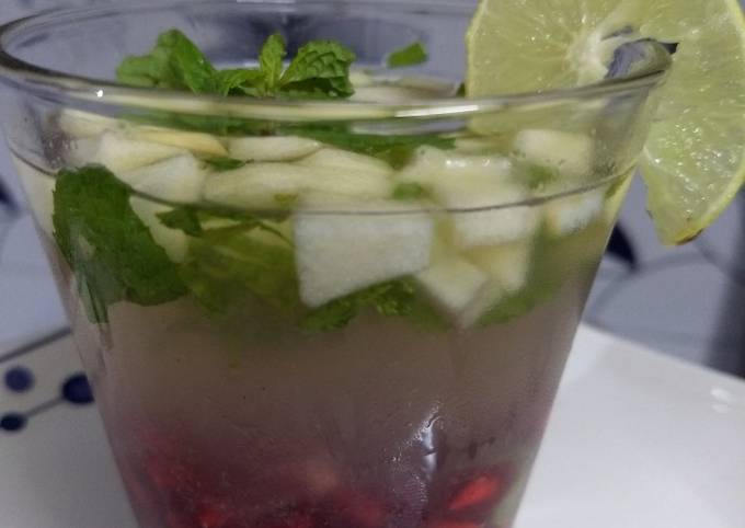 Step-by-Step Guide to Prepare Perfect Fruit mint lemonade