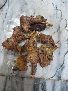 A picture of 5 Ingredient Green Fried Chops.