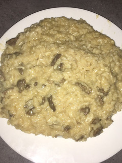 Una foto de Risotto con ternera