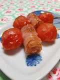 Bacon and Cherry Tomato Skewers