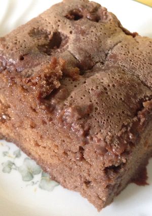 Una foto de Tres leches de chocolate