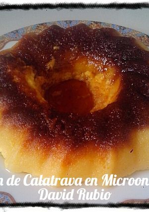Foto principal de Pan de calatrava en el microondas