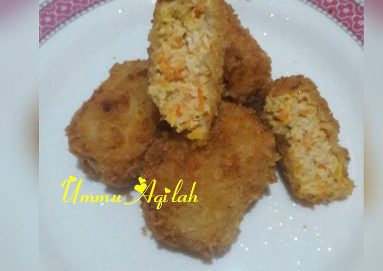 Nugget sayur wortel brokoli