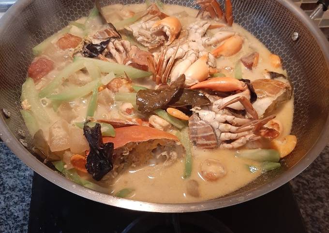 Bagaimana Membuat Labu siam kepiting yang Lezat