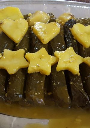 صورة لوصفة الذ ورق عنب معشوق الكل 😋😋😋♥