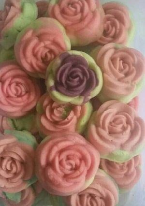 Foto resep Bolu pandan Mawar