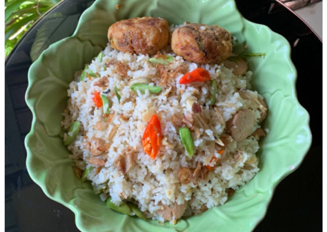 NASI GORENG PETE-IKAN ASIN