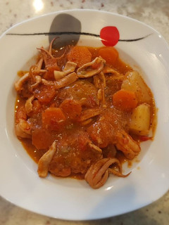 Una foto de Guiso de choupa