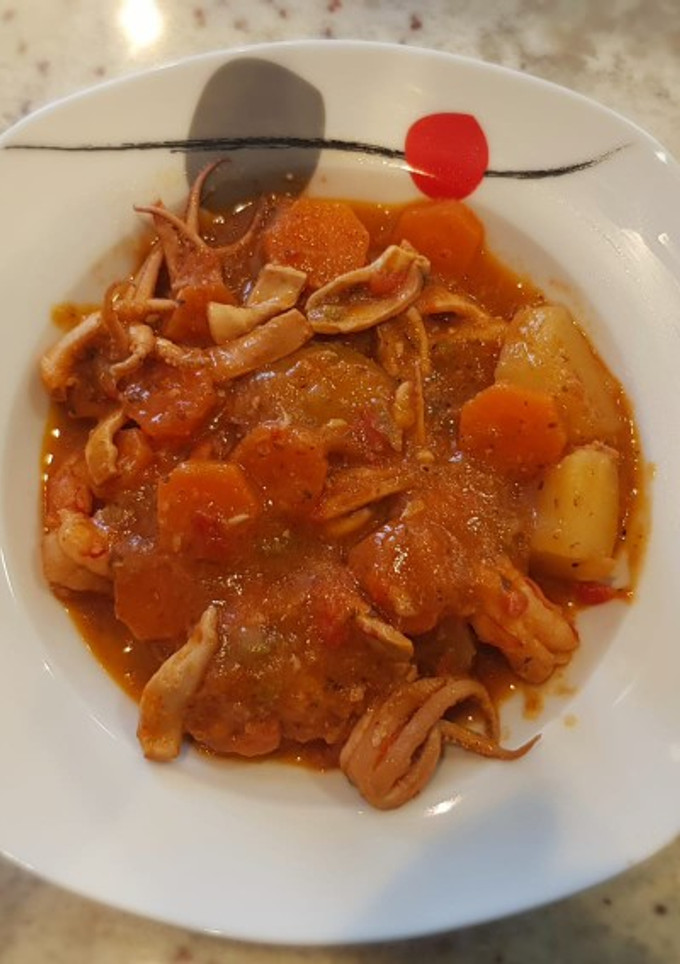 Una foto de Guiso de choupa