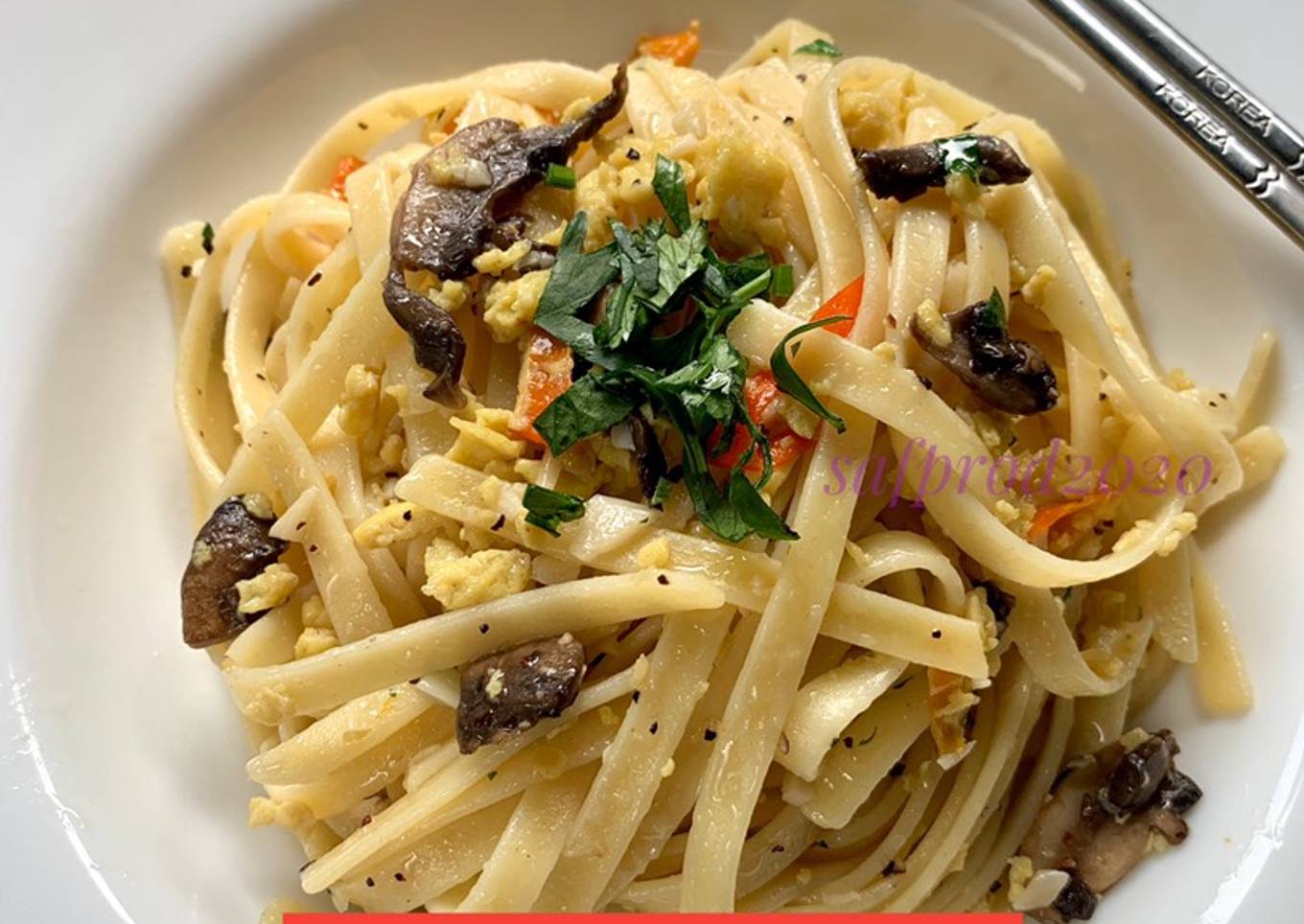 Fettuccini Jamur Pedas