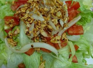Hình của món Xà lách trộn.