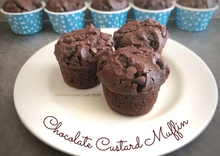 Chocolate Custard Muffin