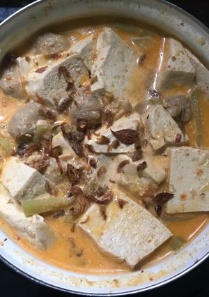 Foto resep Sayur santan labu siam dan tempe semangit 😊