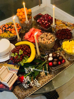 عکسی از دستور میز یلدا