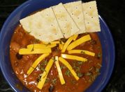 A picture of black bean chilli