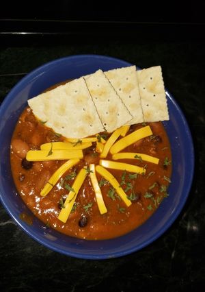 A picture of Nearly Vegan Chilli.