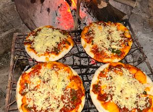 Una foto de Pizza a la Parrilla Fácil