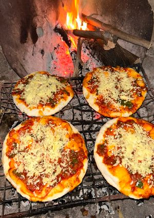 Una foto de Pizza a la Parrilla Fácil