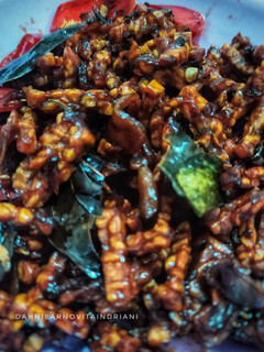 Foto resep Kering Tempe / Tempe Orek Nasi Kuning