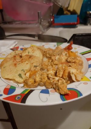 Una foto de Saltado de pollo al ajillo Nelly