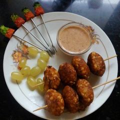 A picture of Mini sabudana wada.