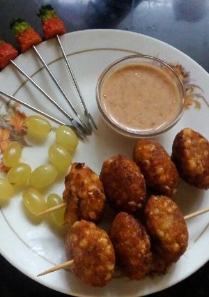 A picture of Mini sabudana wada.
