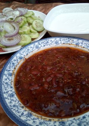 A picture of Lobia ka salan.
