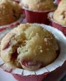 Muffin salati wurstel e formaggio