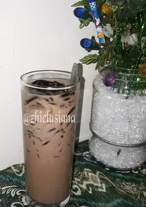 Foto resep Es cincau susu