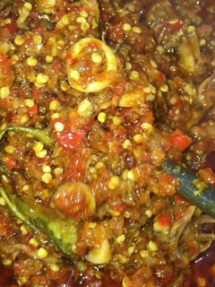Foto resep Sambel cumi asin pedas