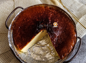 Gambar Burnt CheeseCake Versi Blender & Air Fryer